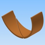 Bronze-filled PTFE bearing strip